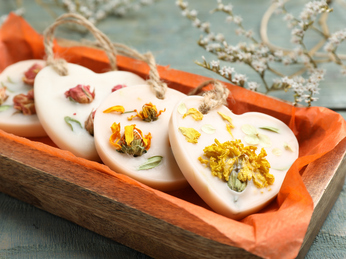 Botanical Wax sachet - Fall & Winter – Cozy, Woodsy & Spiced Scents for the Cooler Seasons-4