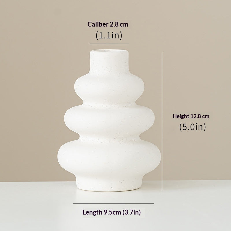 Modern Minimalist Dry Nordic-Style Ceramic Vase