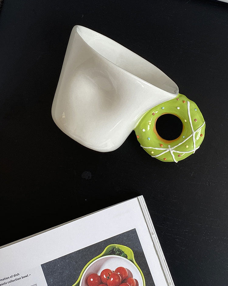 Donut Handle Mug-6