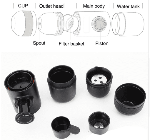 Portable Capsule Espresso Maker-2
