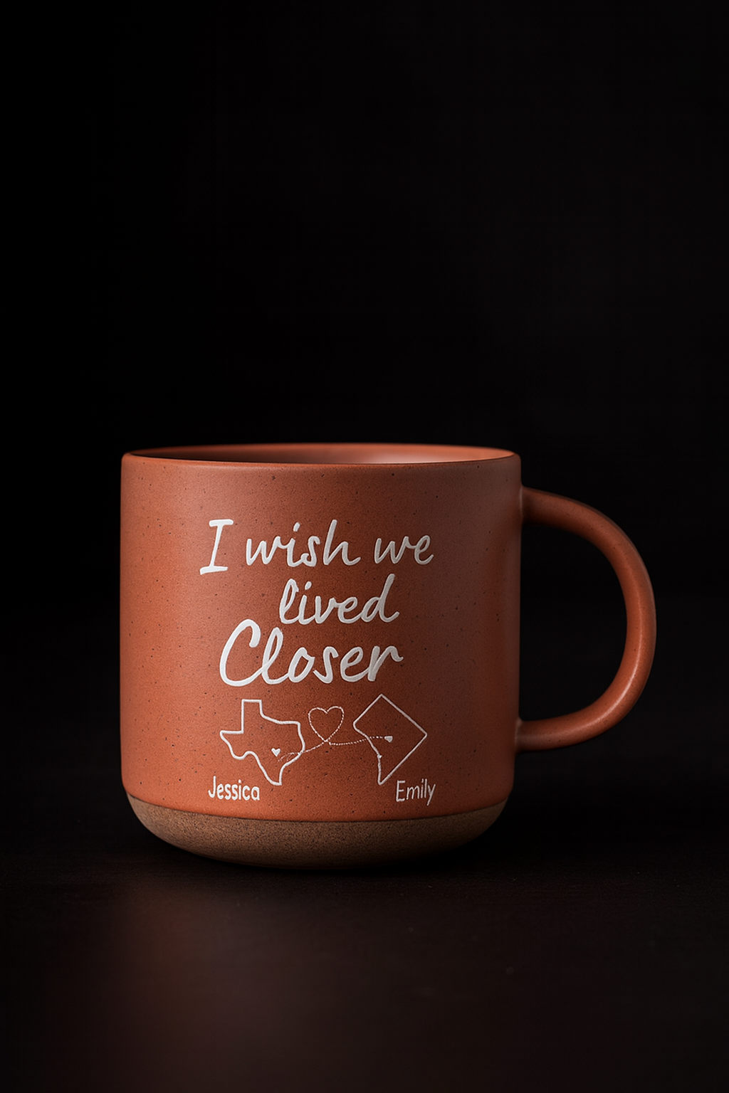 Personalized Best Bestie Pottery Friend Mug Custom Engraved 11oz Ceramic Coffee Cup Gift