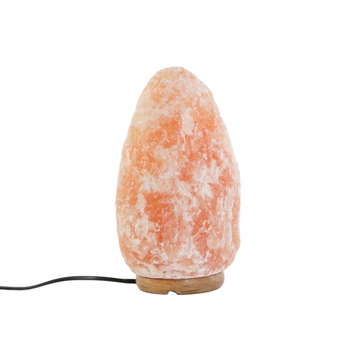 Desk lamp DKD Home Decor Pink Salt Acacia 220 V 16 x 16 x 25 cm-0