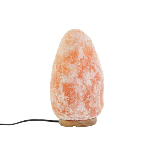 Desk lamp DKD Home Decor Pink Salt Acacia 220 V 16 x 16 x 25 cm-0