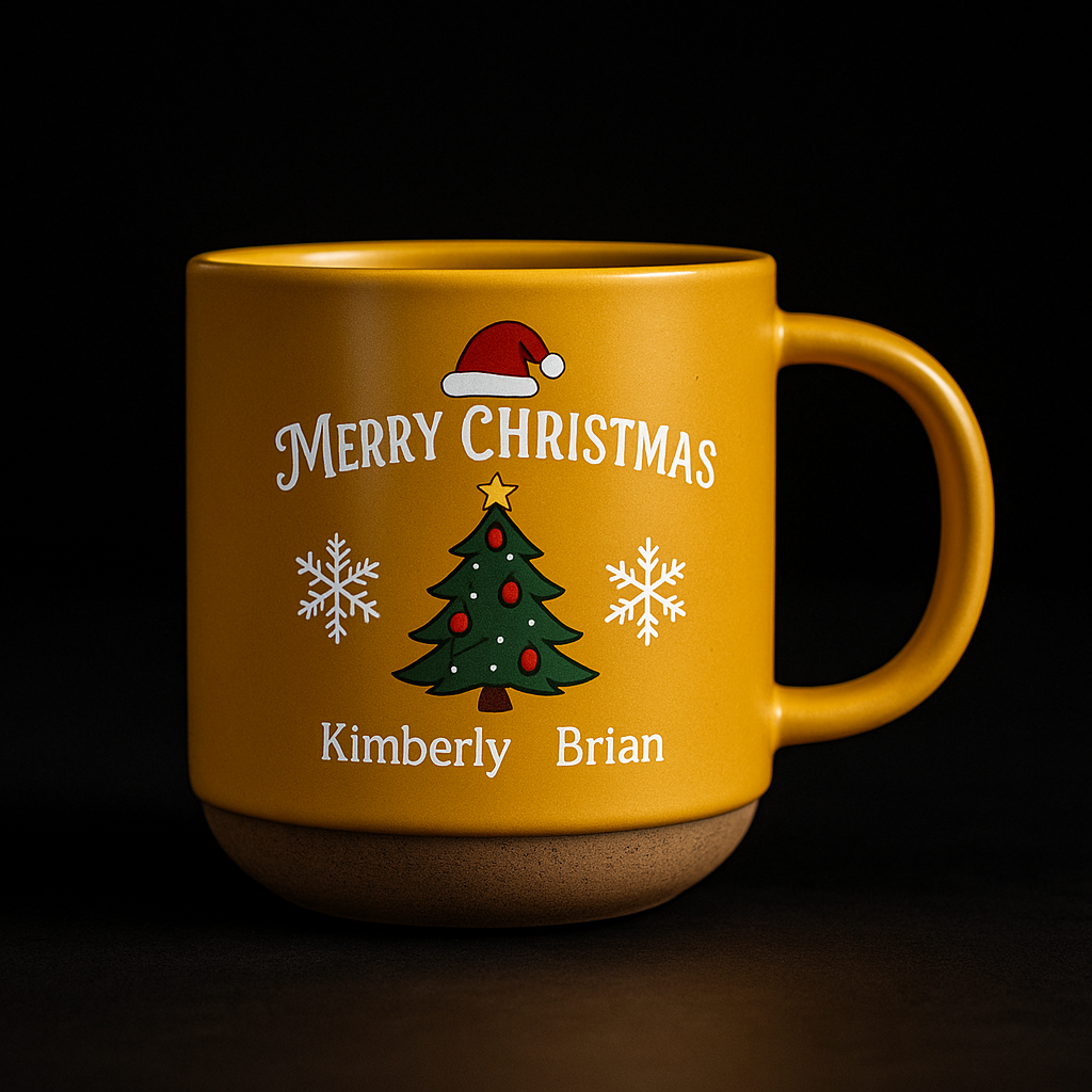 Personalized Best Bestie Pottery Friend Mug Custom Engraved 11oz Ceramic Coffee Cup Gift