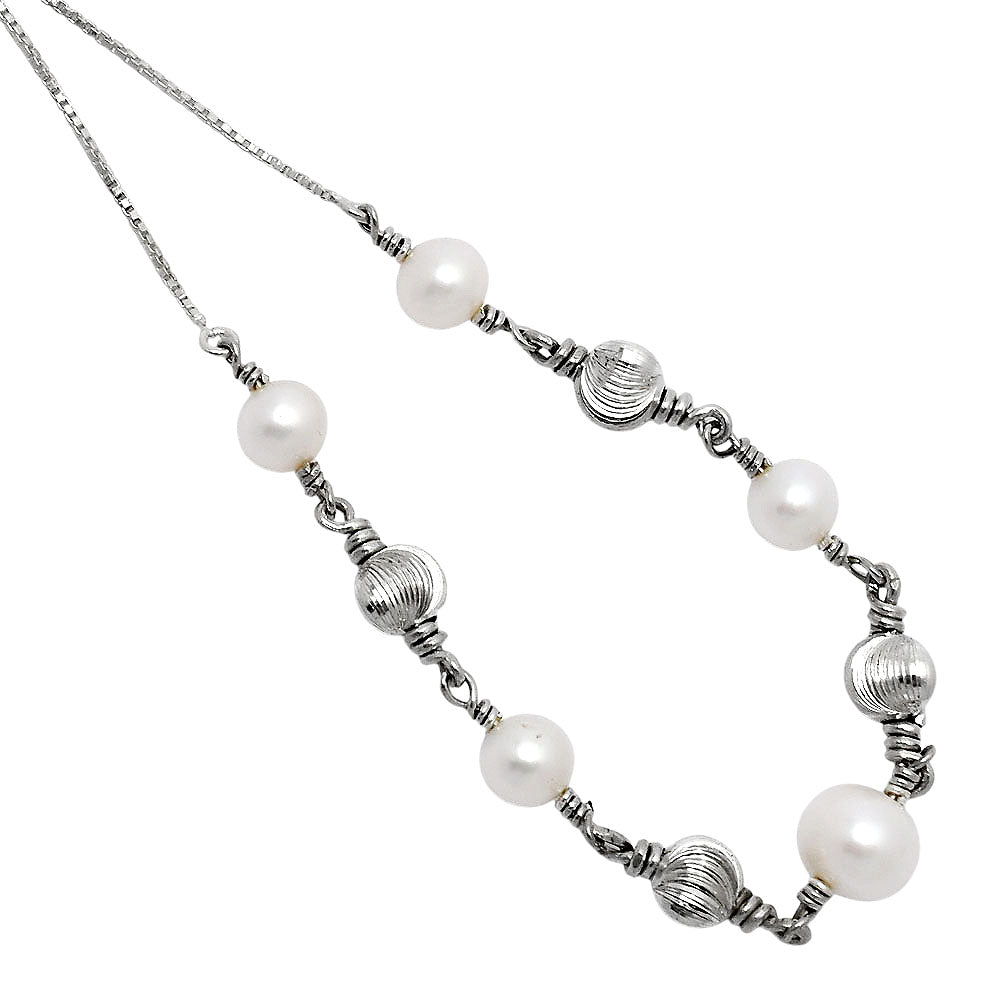 Natural Gemstone 925 Sterling Silver Slider Bracelet - Adjustable