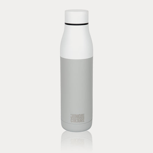 Reusable Stainless Steel Water Bottle (Matt Effect Black)