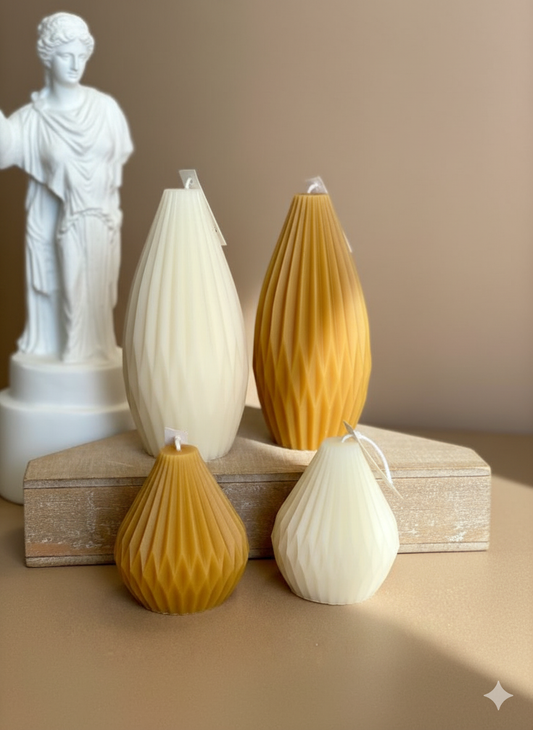 Origami Lantern Handmade Candle-0