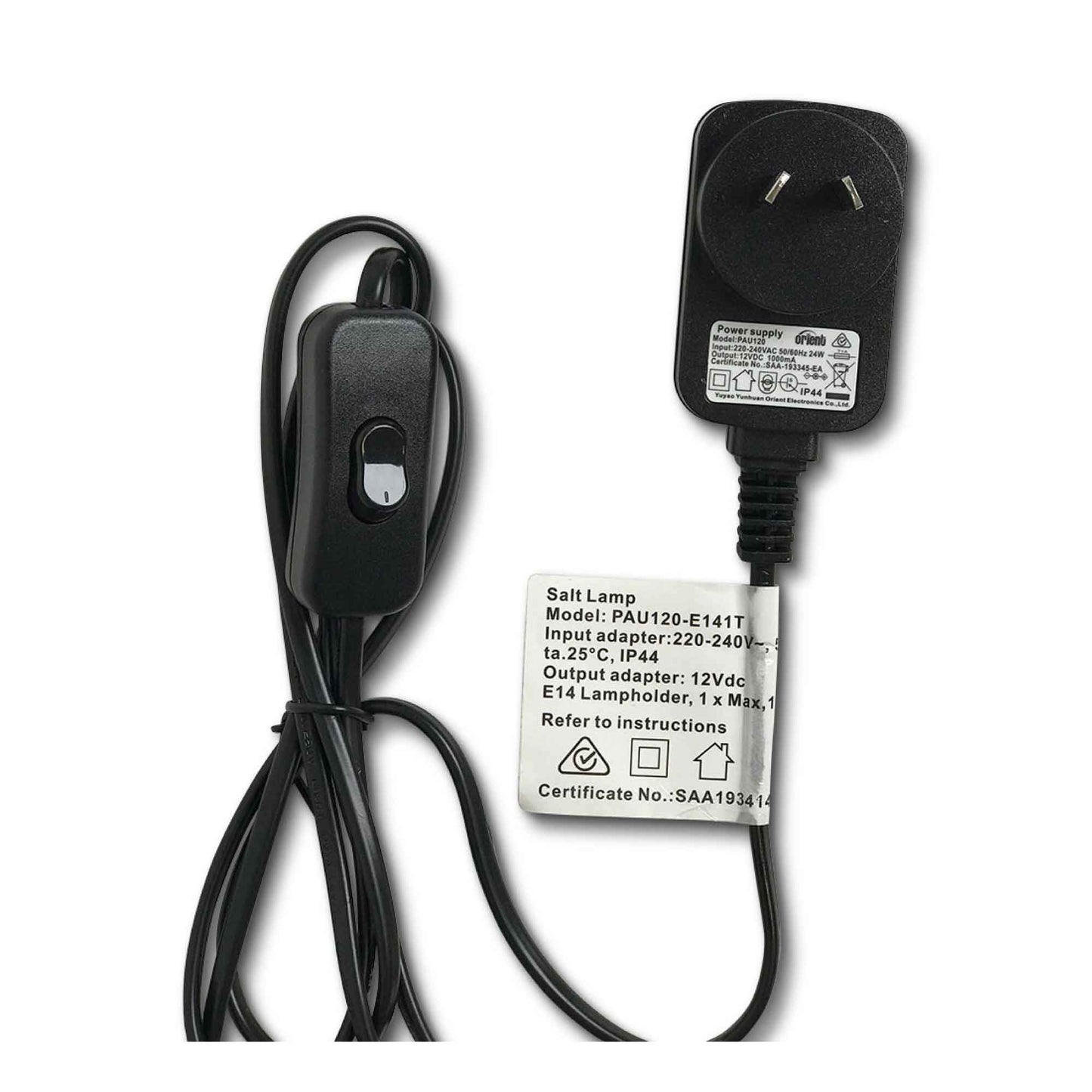 12V 12W 2-3 Kgs Himalayan Pink Salt Lamp Natural Rock Crystal Light Bulb On/Off-2