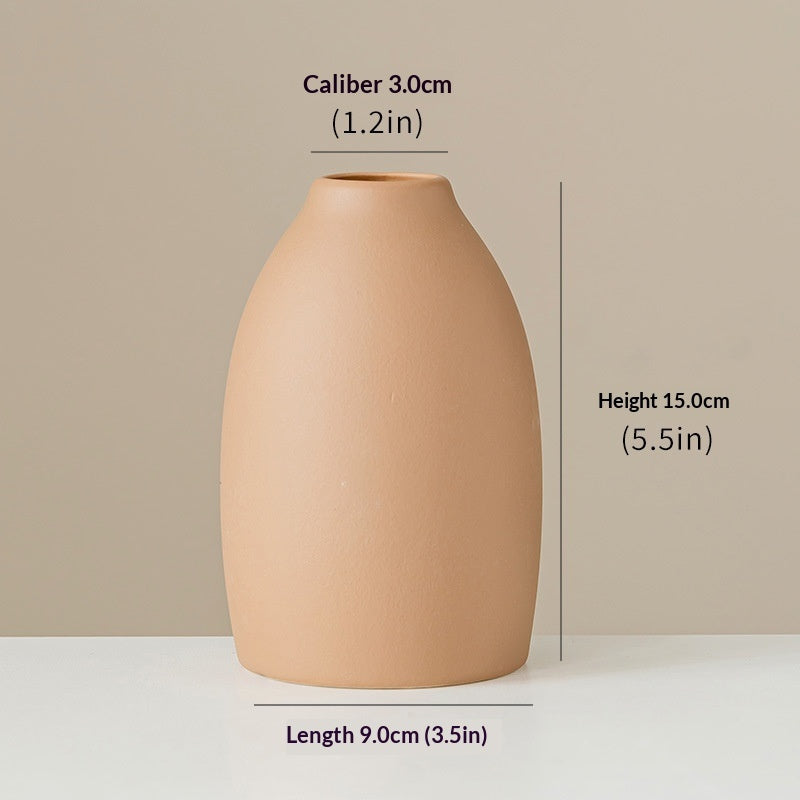 Modern Minimalist Dry Nordic-Style Ceramic Vase