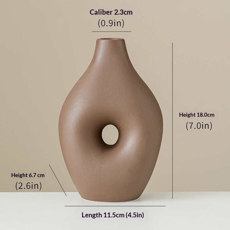 Modern Minimalist Dry Nordic-Style Ceramic Vase